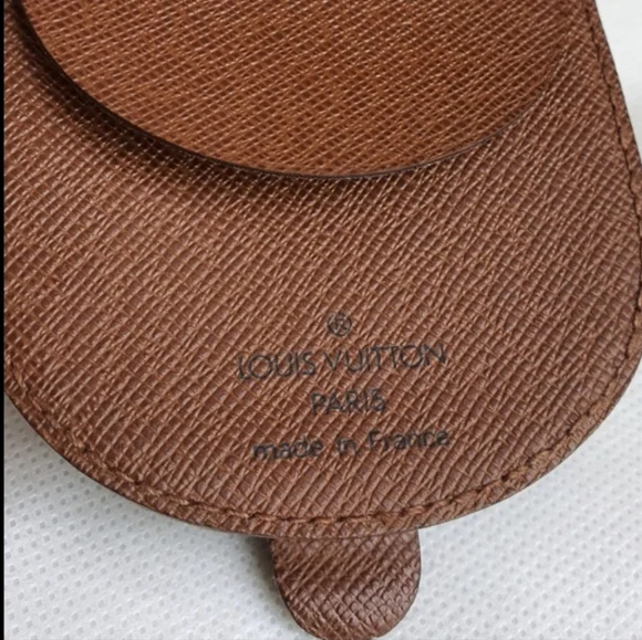 Louis Vuitton Mono Porte Monnaie Cuvette Leather Coin Purse Wallet Jewelry Case - Picture 3 of 10